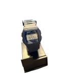 Casio F-91W Digital Watch with Black Resin Band and Box