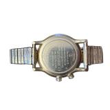 Timex Indiglo Alarm Wristwatch with Two-Tone Expansion Band