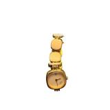 Emilio Robba Gold Tone Ladies Quartz Bracelet Watch