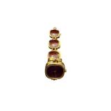 Ladies Jules Rolle Paris Gold Tone Bracelet Wristwatch