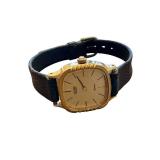 Citizen Quartz Seven Vintage Wristwatch with Black Textured Band