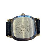 Citizen Quartz Seven Vintage Wristwatch with Black Textured Band