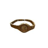 Bucherer Stainless Steel and Gold-Tone Ladies Wristwatch