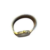 Vintage Timex Gold-Tone Wristwatch with Expansion Band