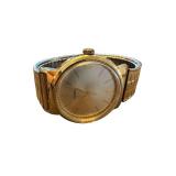 Vintage Timex Gold-Tone Wristwatch with Expansion Band