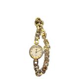 Cartier Paris Swiss Quartz Ladies Watch with Gold and Silver-Tone Chain Bracelet