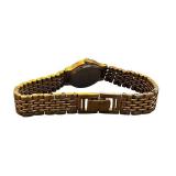 Seiko Quartz Gold-Tone Wristwatch with Roman Numeral Dial