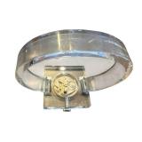 Vintage Modernist Lucite Mechanical Bracelet Watch by Pierre Cardin