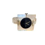 Vintage Modernist Lucite Mechanical Bracelet Watch by Pierre Cardin