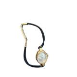 Vintage J.B. Hudson 17 Jewels Ladies Wristwatch with Black Cord Band