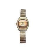 Vintage Asikon Electra Quartz Wristwatch with Expansion Band