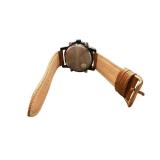 Naviforce NF9095M Analog Wristwatch with Brown Strap