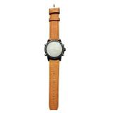 Naviforce NF9095M Analog Wristwatch with Brown Strap