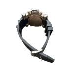 Infantry Stainless Steel Analog Digital Wristwatch with Black Rubber Strap