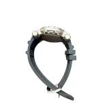 Infantry Stainless Steel Analog Digital Wristwatch with Black Rubber Strap