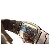 Nautical Velocity Quartz Wristwatch with Metal Band