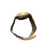 Q&Q Automatic Wristwatch with Gold-Tone Bracelet