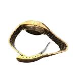 Q&Q Automatic Wristwatch with Gold-Tone Bracelet