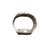 SKMEI Dual Time Digital Wristwatch with Metal Band