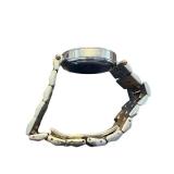 Klaus-Kobec Couture Sports Chronograph Watch Two-Tone Steel Bracelet