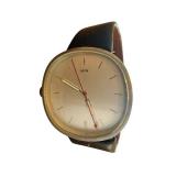 Alessi AL5010 Quartz Watch by Piero Lissoni with Leather Strap
