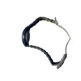 Seiko Kinetic Wristwatch with Metal Band and Date Indicator