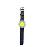 Swatch Irony Scuba 200 Stainless Steel Yellow Dial Watch