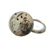 Hamilton Watch Co. Vintage Pocket Watch with 17 Jewels and Open Case