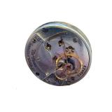 Hamilton Watch Co. Vintage Pocket Watch with 17 Jewels and Open Case