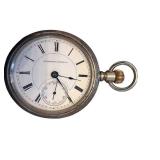 Antique Waltham Pocket Watch with Roman Numeral Dial