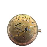 Antique American Waltham Pocket Watch with Floral Engraving