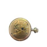 Antique American Waltham Pocket Watch with Floral Engraving