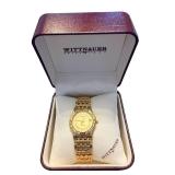 Wittnauer Laureate Gold-Tone Wristwatch in Box