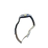 Seiko Solar Stainless Steel and Gold Tone Analog Watch with Box