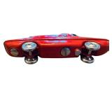 Vintage Chrome Japan Red Car Lighter