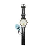 Stauer Automatic Classic Timepieces Wristwatch with Black Leather Band