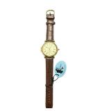 Stauer George Chatterton Watch with Brown Leather Band
