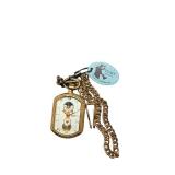 Stauer Pocket Watch with Chain and Moon Phase Display