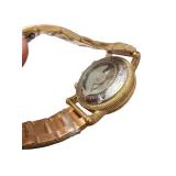 Stauer Automatic Gold Tone Wristwatch with Chronograph and Metal Band