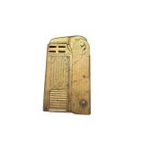 Vintage Brass Pocket Lighter Made in USA Pat. 188610