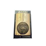 1992 Zippo Brass Camel Lighter with KMK Monogram