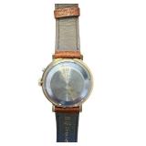 Sekonda Automatic 21 Jewels Wristwatch with Brown Leather Strap