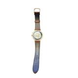 Sekonda Automatic 21 Jewels Wristwatch with Brown Leather Strap