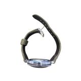 Vostok Komandirskie Russian Military Wristwatch with Green Canvas Strap