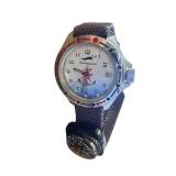 Vostok Komandirskie Russian Mechanical Watch with Compass Strap