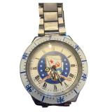 Vintage Soviet Russian Vostok Watch with Soviet Naval Emblem Dial
