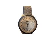 Vintage Raketa World Time Wristwatch with Stainless Mesh Band