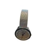 Vintage Raketa World Time Wristwatch with Stainless Mesh Band