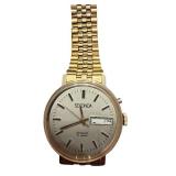 Sekonda Automatic 17 Jewels Vintage Gold Tone Wristwatch
