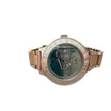 Vintage Slava Moscow Wristwatch with Stainless Steel Band